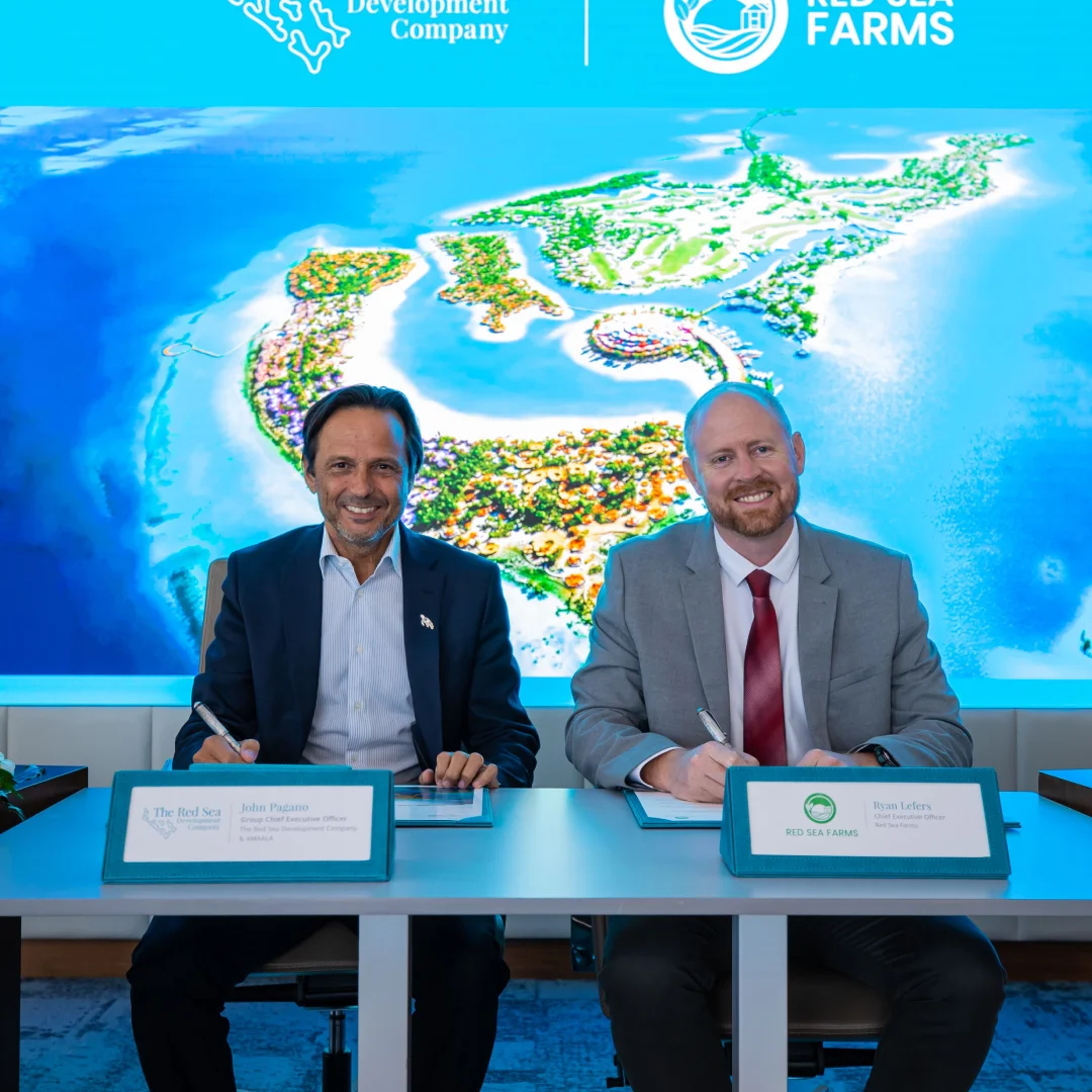 TRSDC partners with the Read Sea Farms.