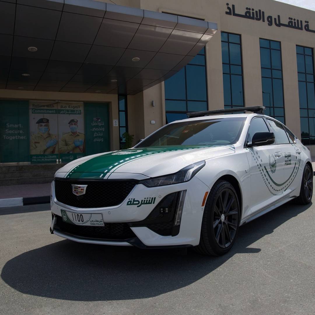 Dubai Police adds to its Fleet the Cadillac CT5 – Al-Bayan Magazine