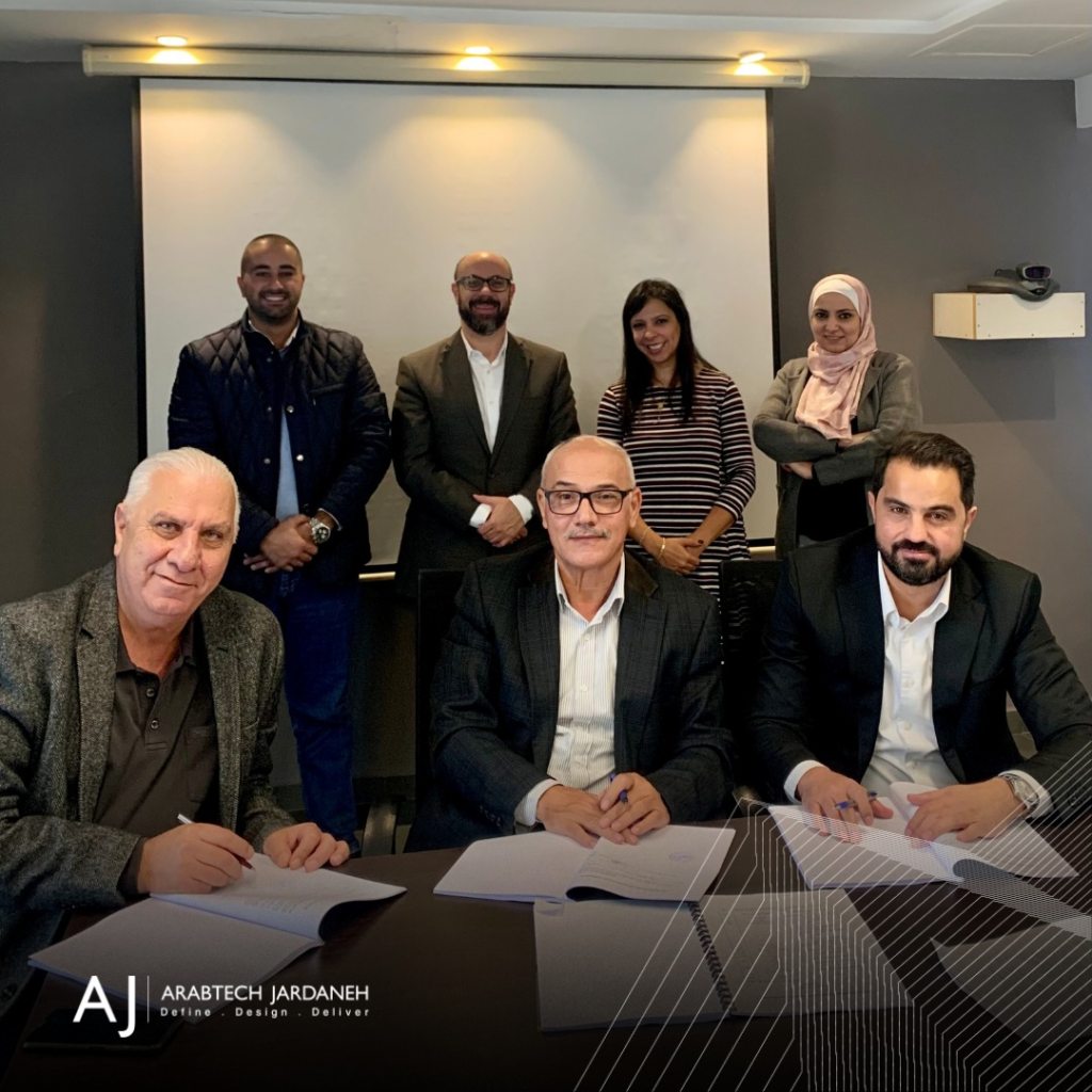 Arabtech Jardaneh at the First Phase agreement of “The Signature” Project