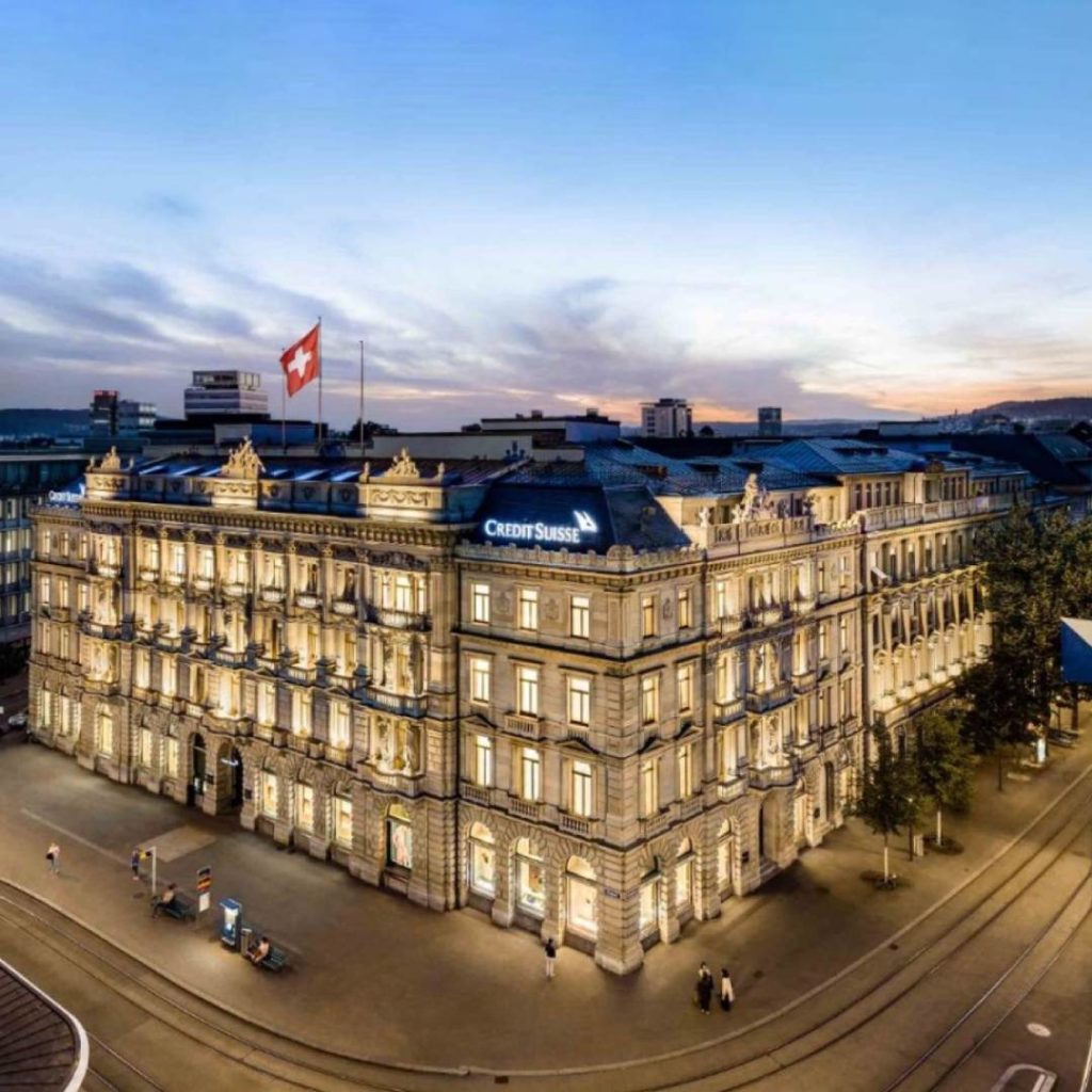 Credit Suisse ends Year with US $ 2.2 B Quarterly Loss