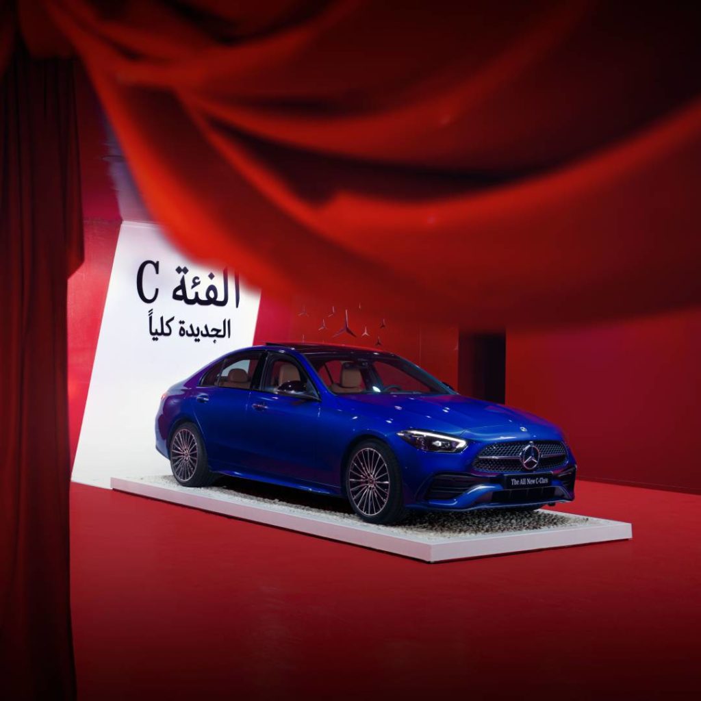 “الجفالي” تطلق تحفتها الرائعة مرسيدس بنز الفئة – 2022 C