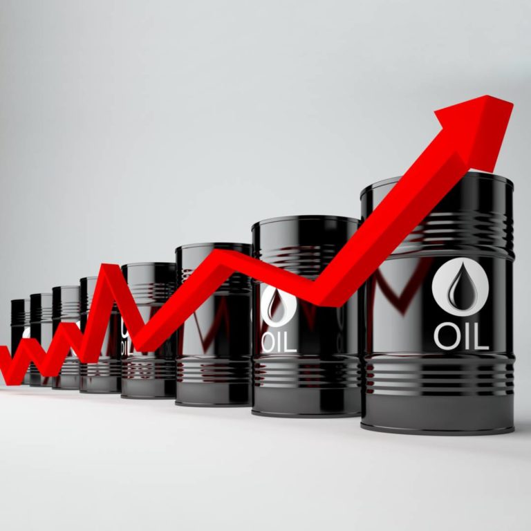 Oil surges as U.S. bansRussian Crude