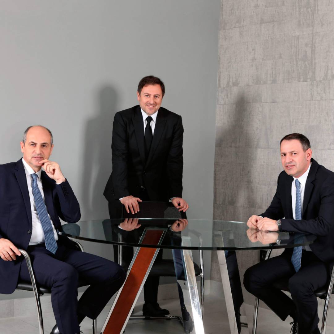 The Coral Oil Company Limited Board of Directors From left to right: Mr. Antonio Yammine, Mr. Edgar Yamin, and Mr. Oscar Yamin