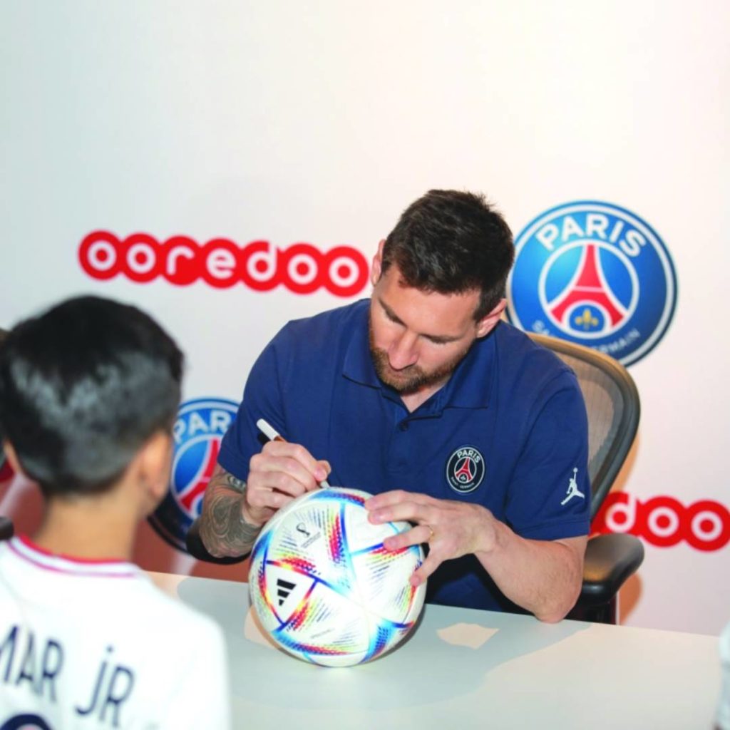Ooredoo Welcomes PSG to Doha