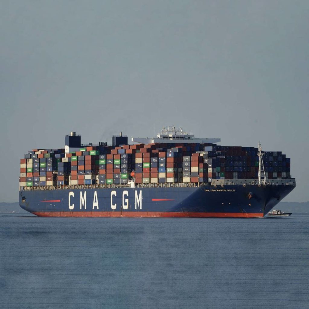 CMA CGM تحقق 18,2 مليار دولار إيرادات خلال الربع الأول من 2022