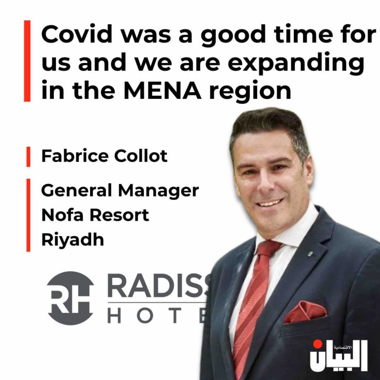 Covid was a good time for us and we are expanding in the MENA region