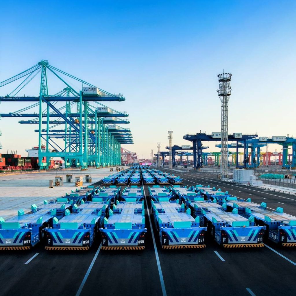 Huawei and Tianjin Port jointly built a zero-carbon Vehicle-Cloud Synergy