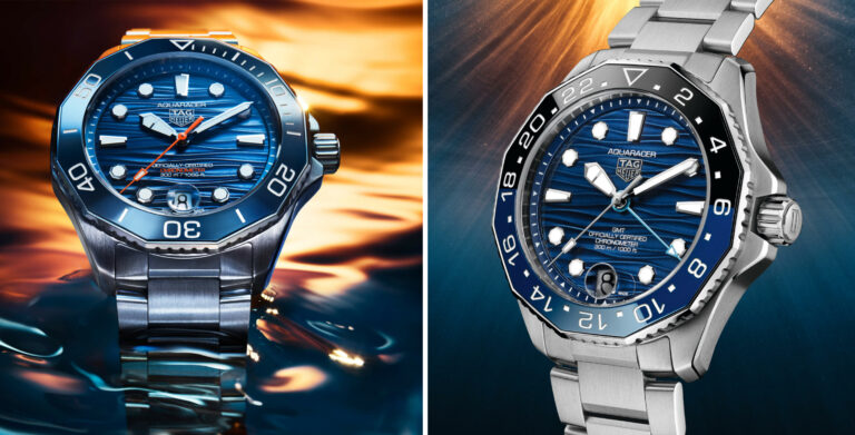 TAG Heuer unveils the new Aquaracer Professional 300 Date and GMT