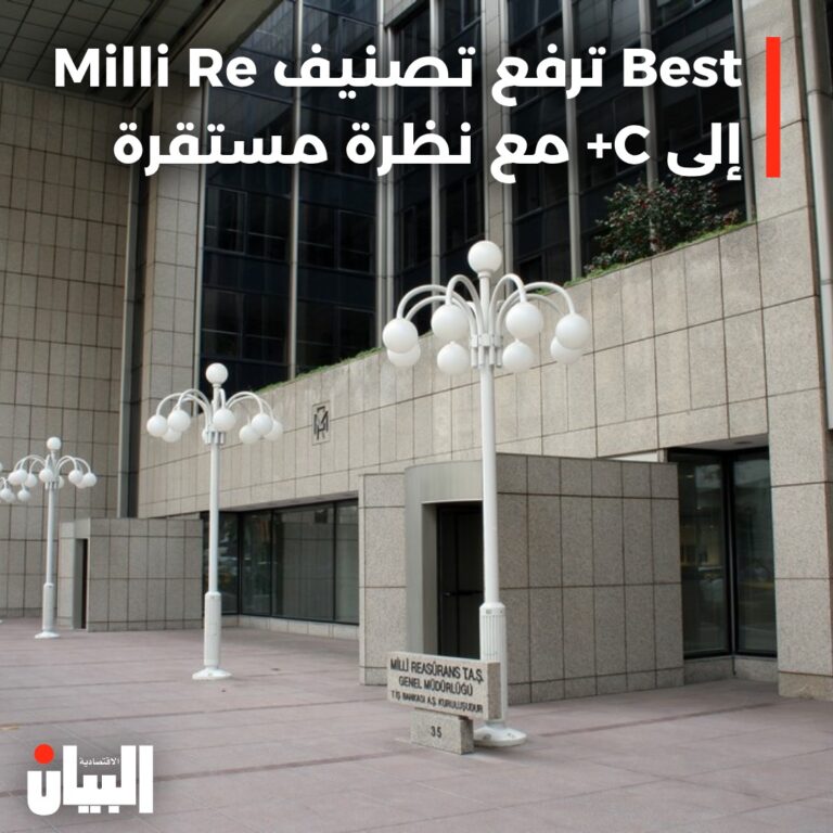 Milli Re ترفع تصنيف Best إلى + مع نظرة مستقرة