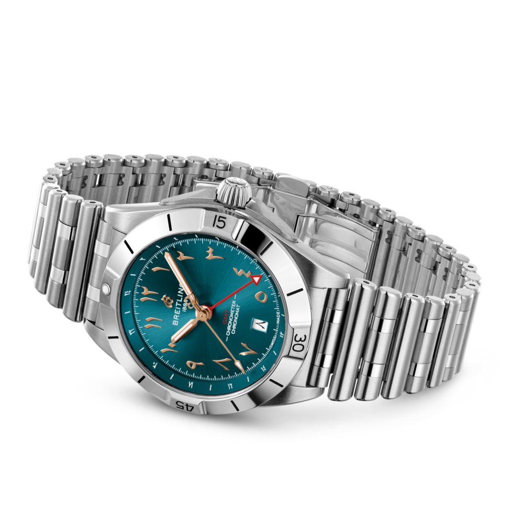 بريتلينغ Breitling تطرح ساعة كرونومات GMT 40 (CHRONOMAT GMT 40) ليمتد إديشن حصرياًفي منطقة الشرق الأوسط