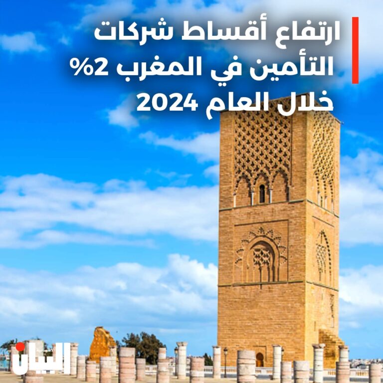 ارتفاع أقساط شركات التأمين في المغرب 2% خلال العام 2024