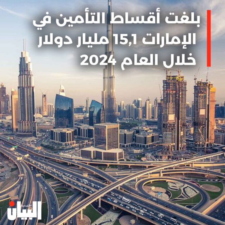 أقساط التأمين في الإمارات 15,1 مليار دولار خلال العام 2024