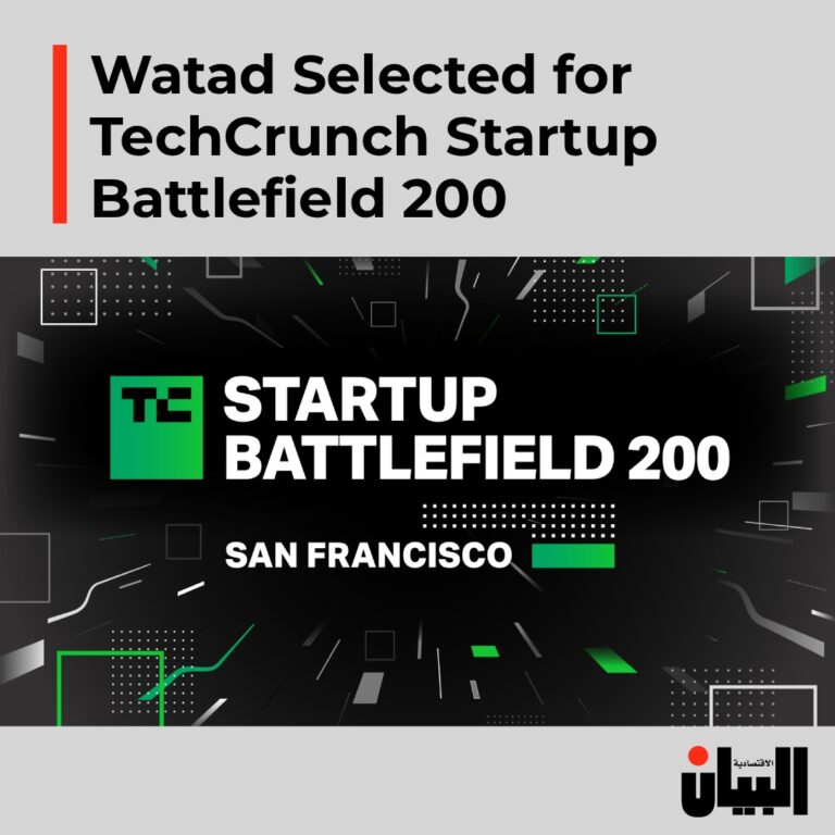 Watad Selected for TechCrunch Startup Battlefield 200
